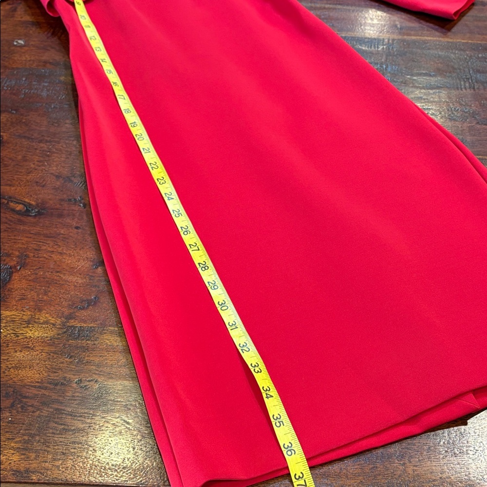 Ralph Lauren Collection Red Cross Front Off-the-Shoulder Cocktail Dress size 4 - Picture 13 of 13